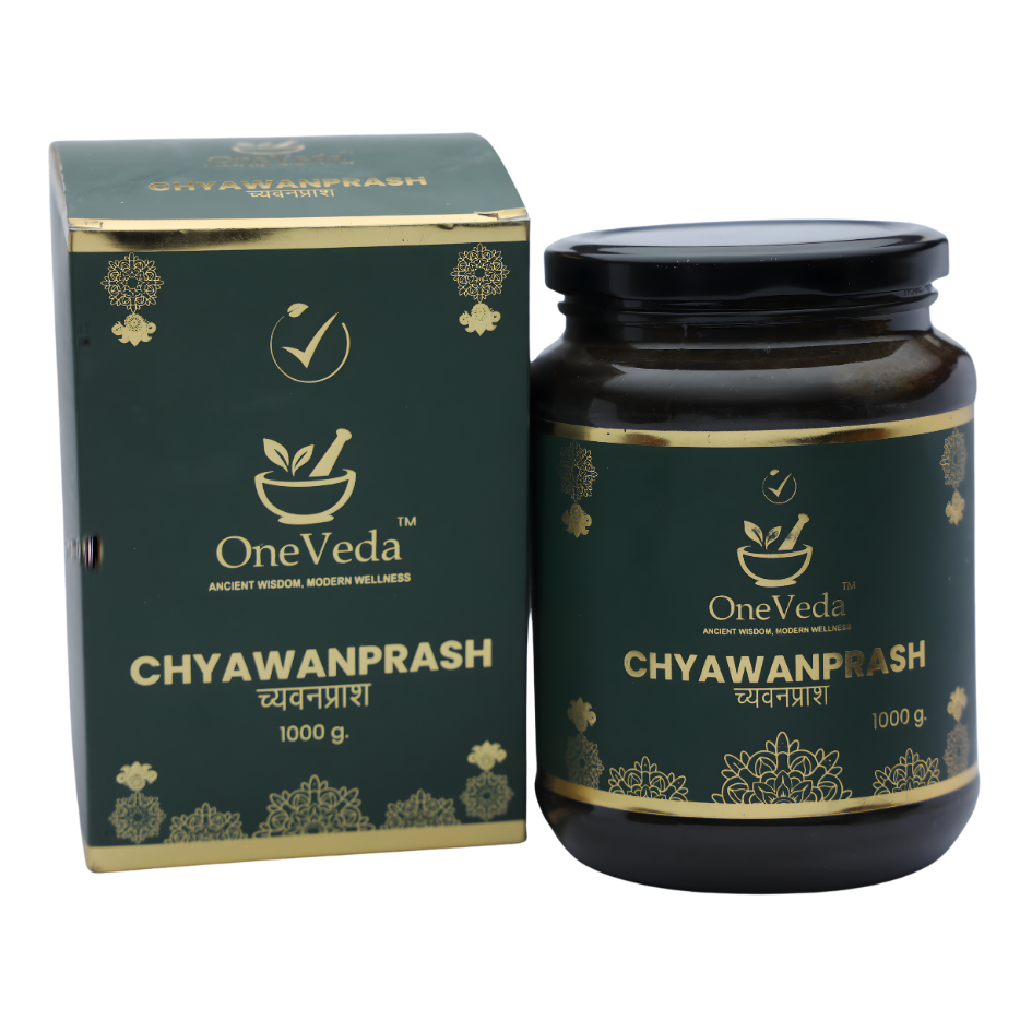 OneVeda Chyawanprash 1000g – Daily Ayurvedic Immunity & Energy Support