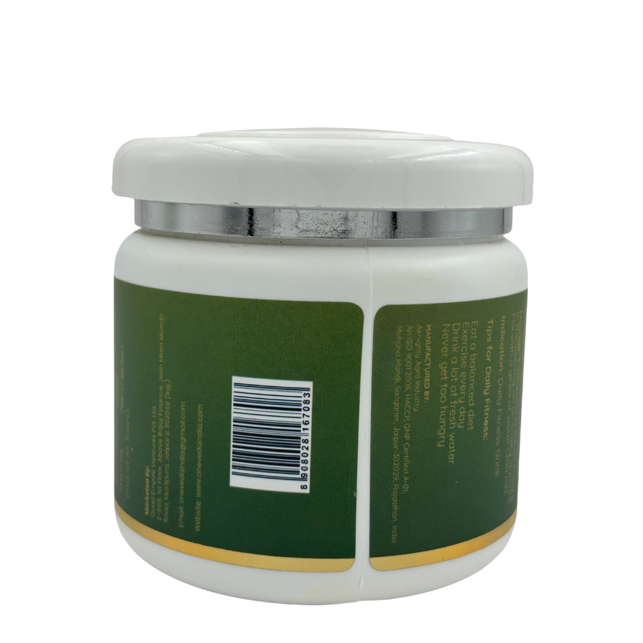 OneVeda FitWell Powder – Natural Slim & Trim Ayurvedic Fitness Drink (100g)